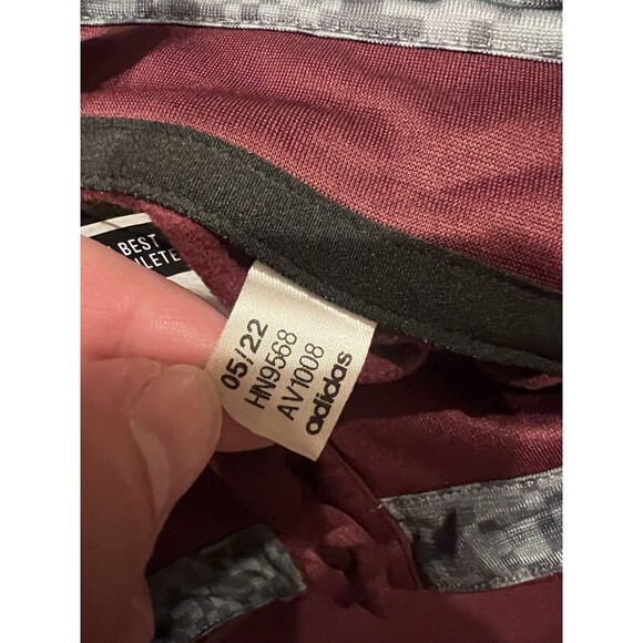 Texas AM Sweater Mens XXL Adidas Aggies SEC Burgundy button snap sweatshirt - Picture 7 of 10